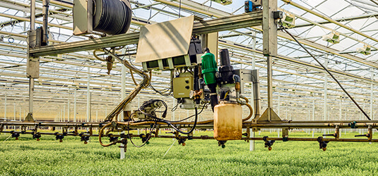 Agribots und Lagerhaus-Innovation