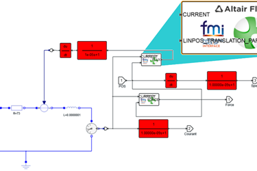 Altair Flux™ Direct Model Export for Straightforward System Integration