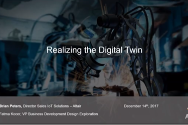 The Digital Twin Gateway: Simulation in the age of IoT and industry4.0