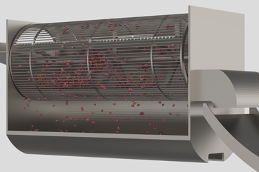 Optimizing food processing operations with EDEM